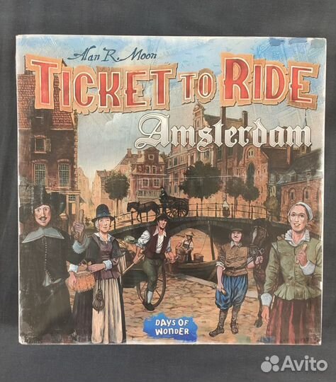 Настольная игра Ticket to Ride: Amsterdam Новая
