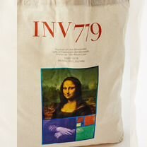 Сумка uniqlo Tote Bag из хлопка новая Mona Lisa