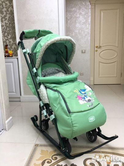 Коляска санки