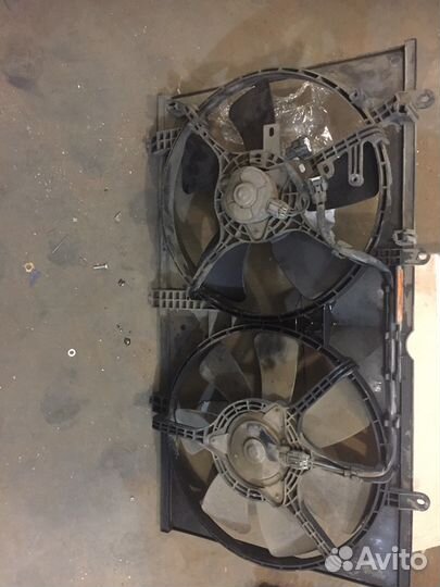 Митцубиси лансер 9 вентилятор охл двигателя б/у ра