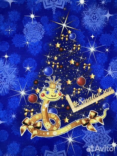 Новогодний подарок кухонное полотенце