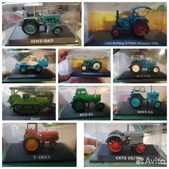 Коллекция тракторов от Hachette(Ашет)