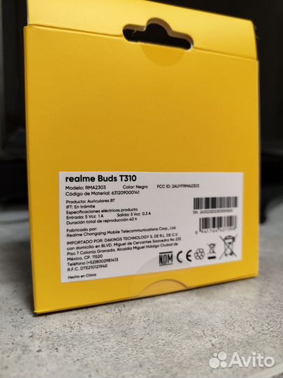 Беспроводные наушники Realme T310