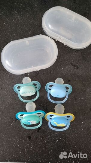 Соска пустышка avent 0 6 и 12 18