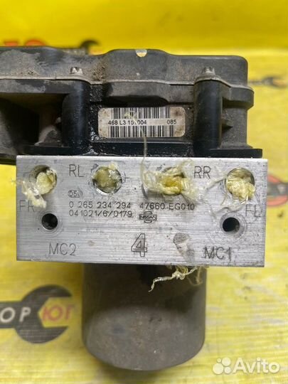 Блок abs Nissan Fuga Y50 VQ35DE 2007