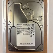 Жесткий диск (HDD) Toshiba 8tb, 7200 об, 3,5''