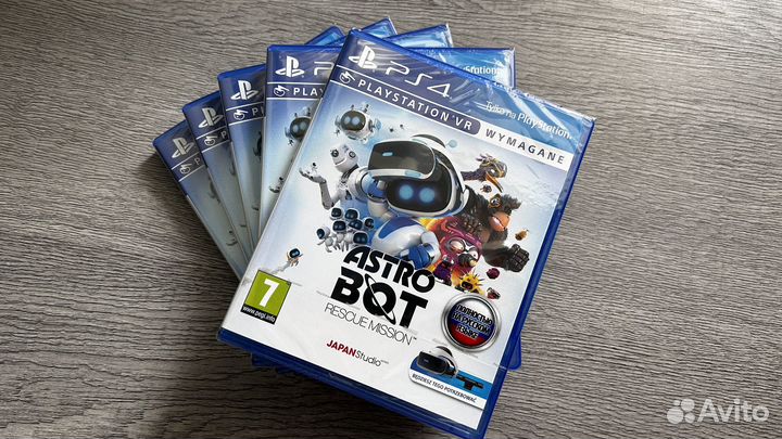 Astrobot vr ps4. Новый диск