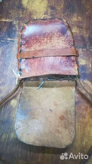 Кожаная сумка. Винтаж