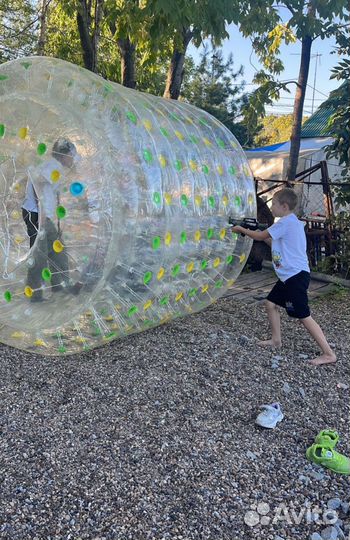 Батут, зорбинг, бизнес, развлечения