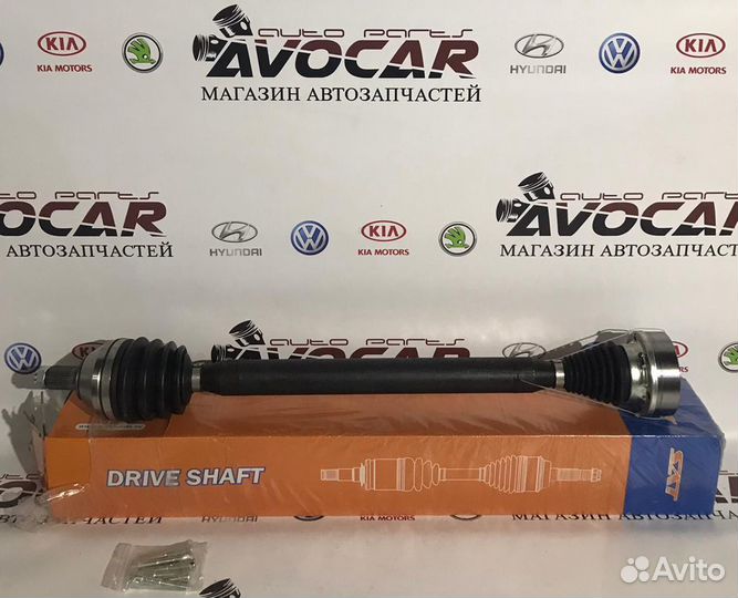 Привод в сборе правый Фольксваген Поло 2010-2020