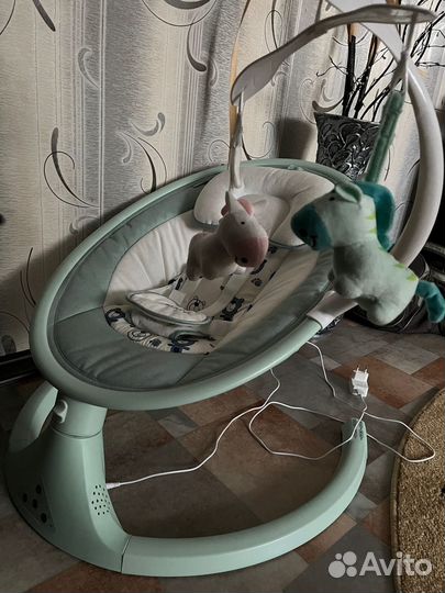 Детские электронные качели