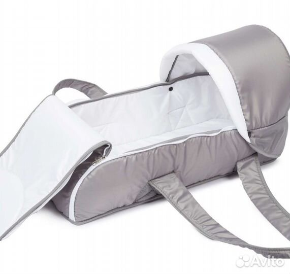 Сумка-переноска для новорождённых Babyton Серая