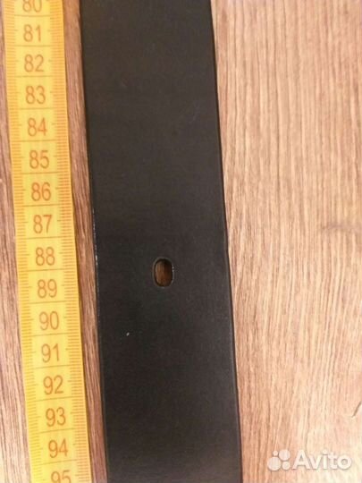 Ремень из натуральной кожи Black Full Grain Oak