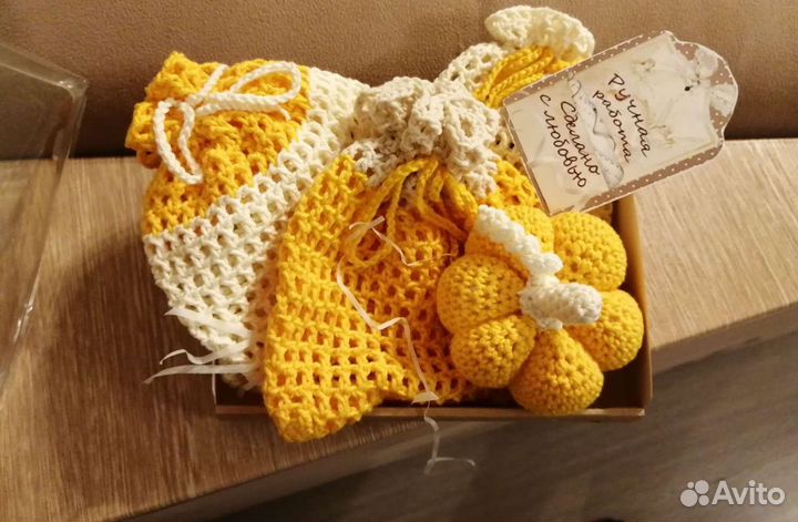 Интерьерные эко мешочки для хранения