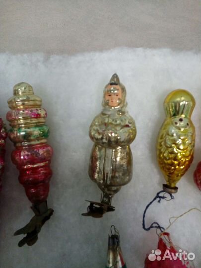 Редкие елочные игрушки СССР