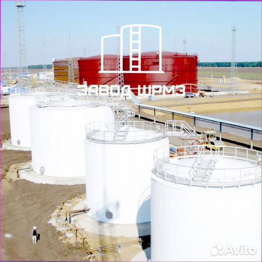 Резервуар вертикальный рвс 100 кубов