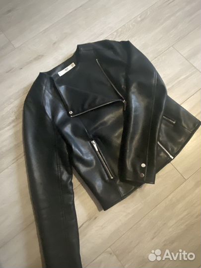 Куртка кожаная