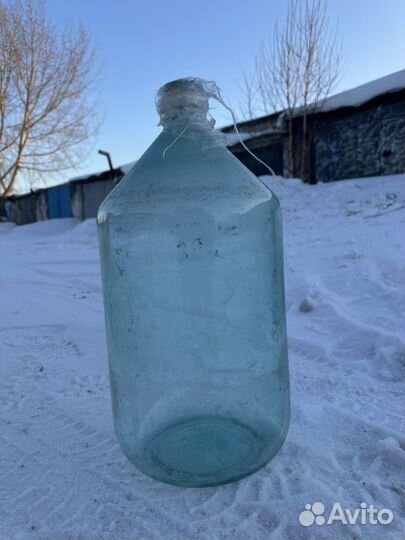 Бутыль 19 литров стекло