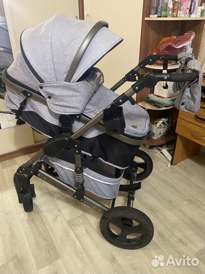 Коляска 2 в 1 luxmom