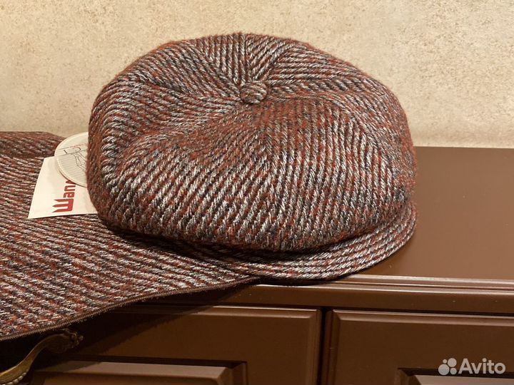 Кепка женская с шарфом новое