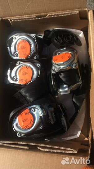 Porsche Cayenne 3 ремни безопасности