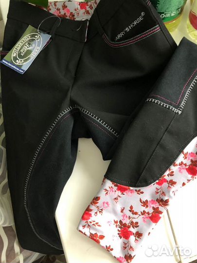 Бриджи, уздечка, меховушка, вальтрап, бинты