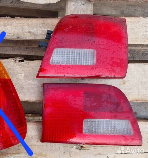 Задние фонари bmw x5 E53 в крышку багажника