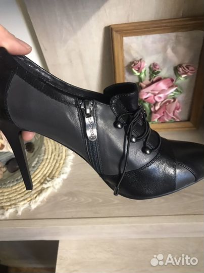 Ботильоны натуральная кожа