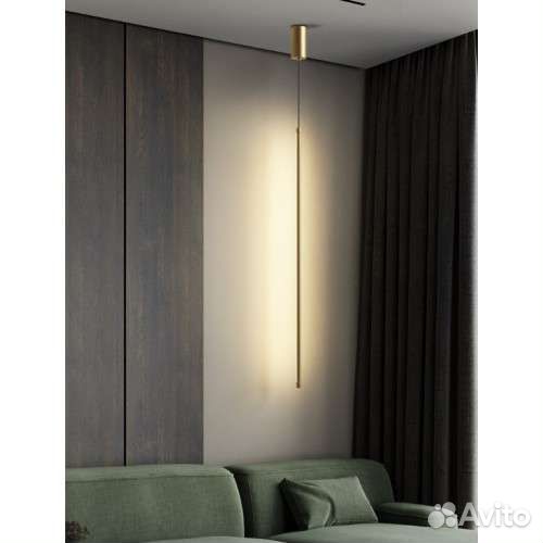 Светильник подвесной линейный, дизайнерский