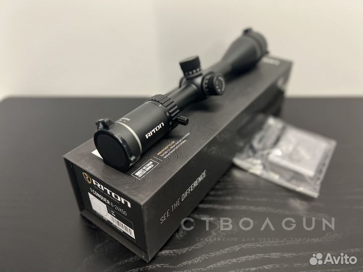 Оптический прицел riton 1 conquer 6-24x50FFP mpsr