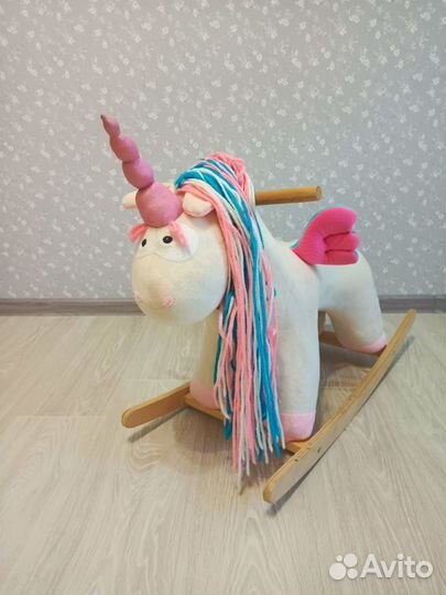 Детская лошадка качалка