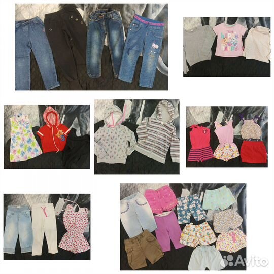 Пакет вещей для девочки 92-98