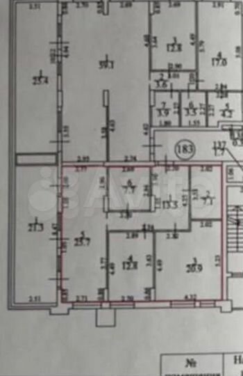 3-к. квартира, 109 м², 13/15 эт.