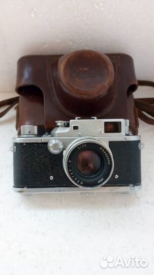 Пленочный фотоаппарат СССР Зоркий 3