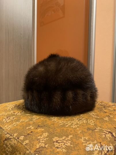 Шапка норковая женская