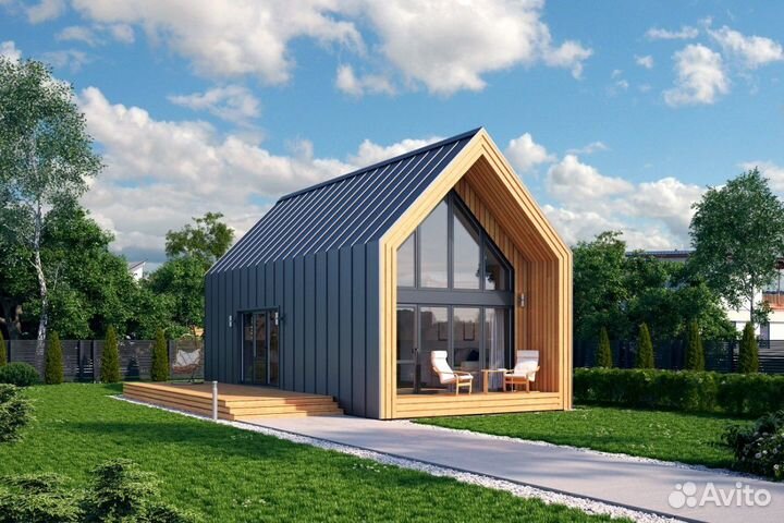 Стильный Барнхаус под ключ