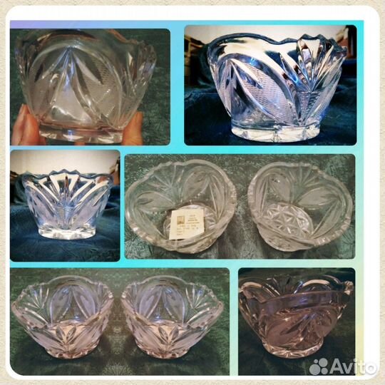 Вазочка хрустальная