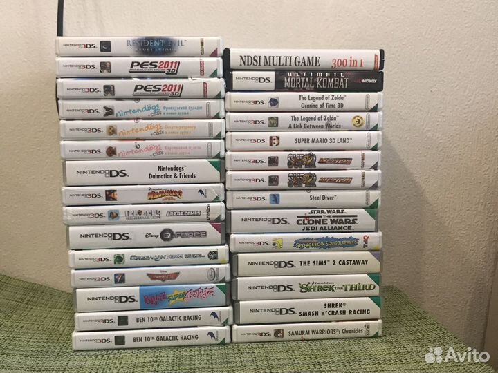 Игры, аксы на nintendo ds/3ds на 09.09.23