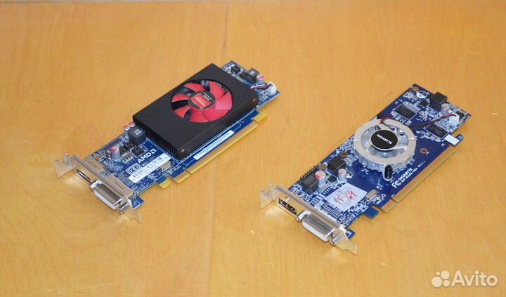 PCI-E низкопрофильные, 1Гб, 512Мб, 256Мб