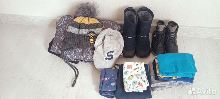 Вещи пакетом на мальчика104 110