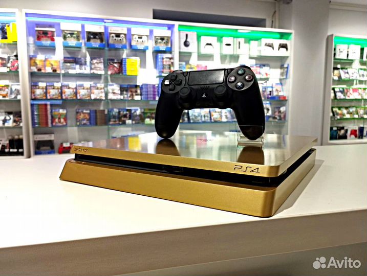 PlayStation 4 Slim 500gb Gold Б/У