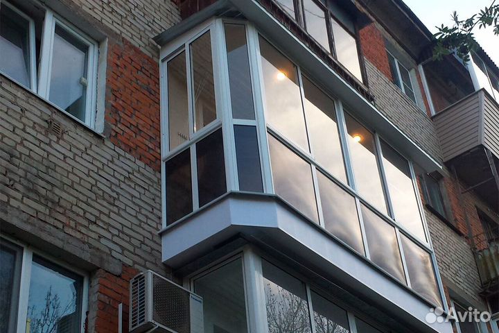 Окна на балкон в Раевской