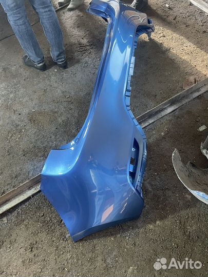 Бампер kia rio задний