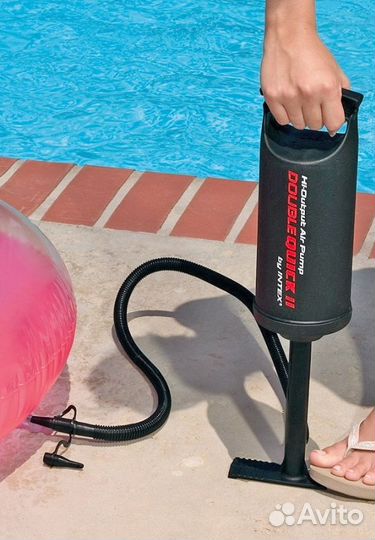 Насос ручной + 3 насадки