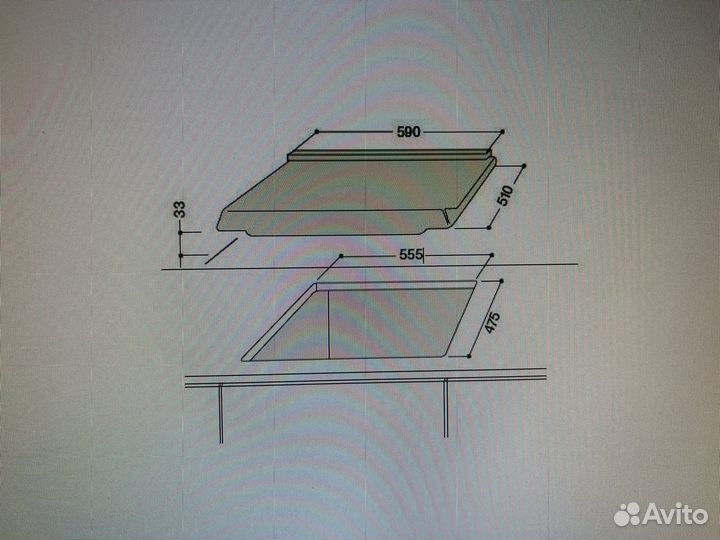 Варочная панель газовая Ariston Белая