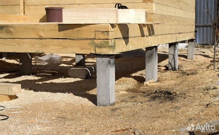 Свайный фундамент за 1 день