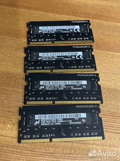 Ddr3l 4gb 12800, iMac A1419, A1418