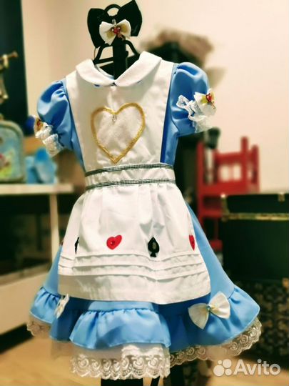 Платье Алиса в стране чудес
