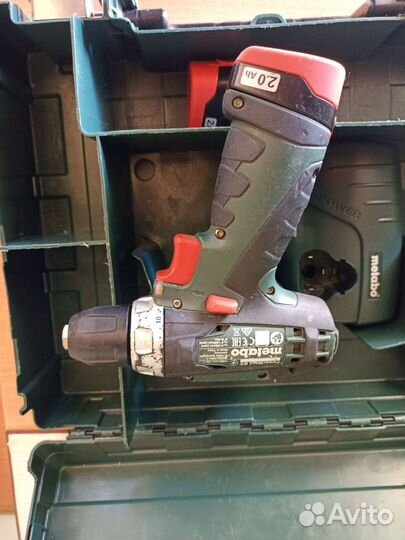 Дрель-Шуруповерт metabo powermaxx bs 12