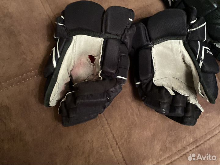 Краги хоккейные размер 14